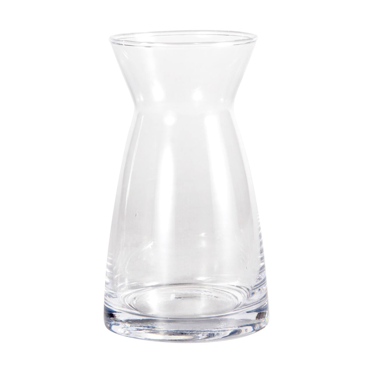 12 Pack: 6.25" Wide Mouth Glass Vase by Ashland®